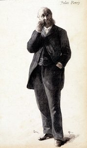 Portrét Julese Ferryho, cca 1880 od Unknown artist