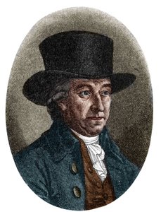 Portrét Justuse Mosera (nebo Mosers nebo Moeser od Unknown artist