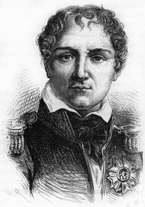 Portrét Laurenta Gouviona Saint Cyr (1764 - 1830). Rytina konce 19. století v „Histoire de France““ od H. Martina. od Unknown artist