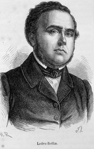 Portrét Ledru Rollin (Ledru-Rollin), francouzský politik (1807 - 1874) od Unknown artist