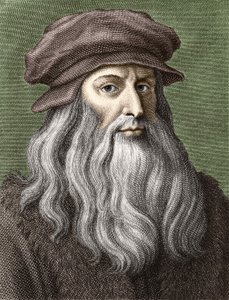 Portrét Leonarda da Vinciho od Unknown artist