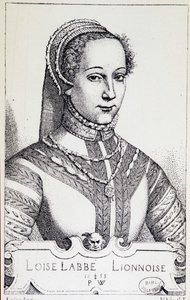 Portrét Loise Labbé od Unknown artist