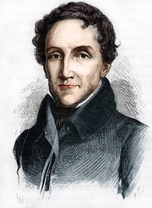 Portrét Louis-Mathieu Mole - Portrét Louise Mathieu, hraběte z Molè (1781 - 1855), francouzského politika - v „“L