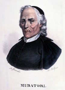 Portrét Louis Antoine Muratori od Unknown artist