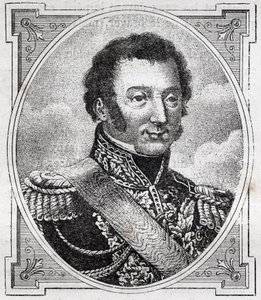 Portrét Louise Augusta Victora de Ghaisne de Bourmont (1773-1846), maršála Francie. od Unknown artist