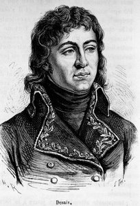 Portrét Louis Charles Antoine Desaix de Veygoux (1768-1800), francouzský generál. od Unknown artist
