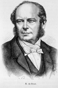 Portrét pana de Beust od Unknown artist