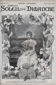 Portrét madame Isabelle z Francie (1878-1961), princezny Jean d
