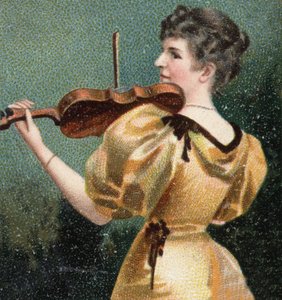 Portrét Madame Norman-Neruda od Unknown artist