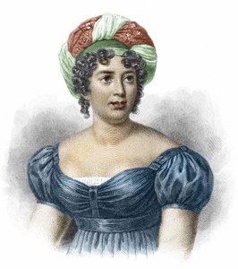 Portrét Madame de Staël (1766-1817), Dopisy od Unknown artist