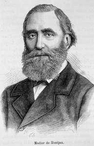 Portrét Madiera de Montjau, francouzského poslance 19. století. od Unknown artist
