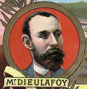 Portrét Marcela Auguste Dieulafoye od Unknown artist