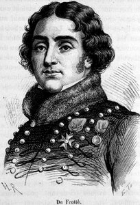 Portrét Marie Pierre Louis, hraběte De Frotté (1755-1800), náčelníka normanské chouannerie, byl zastřelen Bonapartem. od Unknown artist