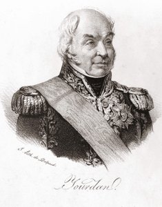 Portrét maršála Jeana Baptista Jourdana (1762 - 1833). od Unknown artist