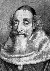 Portrét Mathieu Molea (1584 - 1656), generálního prokurátora v pařížském parlamentu. od Unknown artist