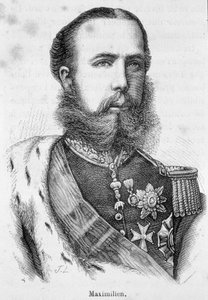 Portrét Maxmiliána I. Mexického nebo Ferdinanda Maxmiliána Josefa, císařského prince a rakouského arcivévody, královského prince uherského a bohémského (1832-1867) od Unknown artist