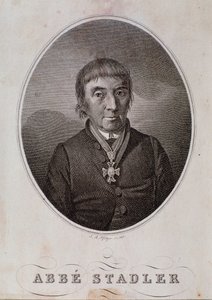 Portrét Maxmiliána Stadlera (rytina od Unknown artist