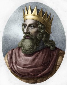 Portrait of Merovech (v. 448-v. 458). od Unknown artist