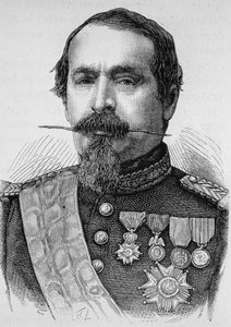 Portrét Napoleona III. (1808 - 1873). Rytina konce 19. století v „Histoire de France““ od H. Martina. od Unknown artist