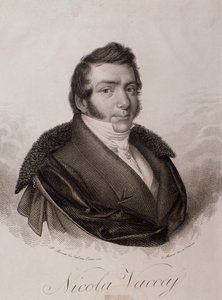 Portrét Nicoly Vaccai (rytina od Unknown artist