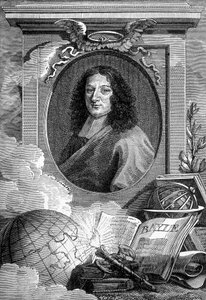 Portrét Pierre Bayle (1647 - 1706) francouzský spisovatel a filozof. od Unknown artist