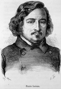 Portrét Pierra Lerouxe, francouzského filozofa, publicisty a politika (1797 - 1871) od Unknown artist