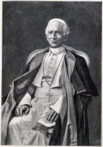 Portrét papeže Lva XIII (1810-1903) od Unknown artist