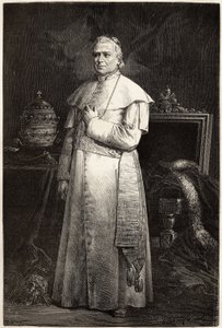 Portrét papeže Pia IX. (Giovanni Maria Mastai Ferretti od Unknown artist