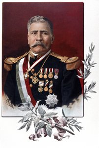 Portrét Porfiria Diaze, mexického generála a státníka (Oaxaca od Unknown artist