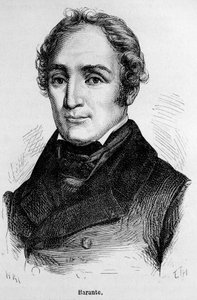 Portrét Prospera Brugiere de Barante, francouzského historika a politika (1782 - 1866). od Unknown artist