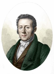 Portrét René Primrose Lesson (1794-1849), přírodovědec a biolog. od Unknown artist