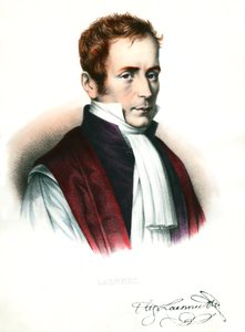 Portrét René Laennec (1781-1826) francouzský lékař Rytina 19. století Soukromá sbírka od Unknown artist