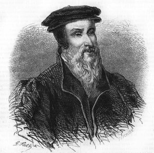 Portrét Roberta I. Estienna (1498 - 1559), humanisty, vydavatele a tiskaře. od Unknown artist