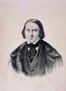 Portrét Roberta Schumanna (rytina od Unknown artist
