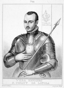 Portrét svatého Ignáce z Loyoly, zakladatele Tovaryšstva Ježíšova (1491-1556) od Unknown artist