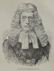 Portrét sira Fredericka Pollocka od Unknown artist