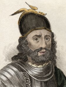 Portrét sira Williama Wallace (Braveheart) (asi 1270-1305), skotského rytíře. Rytina 19. století. od Unknown artist