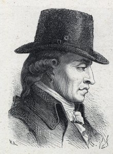 Portrét Stanislase Marie Maillarda (1763-1794), soudního vykonavatele a emblematické postavy francouzské revoluce. od Unknown artist