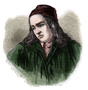 Portrét Teodorica (Theodore Theodoric) od Niema (nebo Nieheima) (1345-1418), německý historik. od Unknown artist