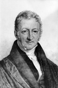 Portrét Thomase Roberta Malthuse (1766 - 1834), britského ekonoma. od Unknown artist