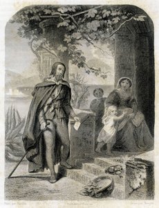 Portrét Torquata Tasso, dit ve francouzském Le Tasse (1544 - 1595). od Unknown artist