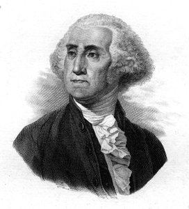 Portrét Washingtona od Unknown artist