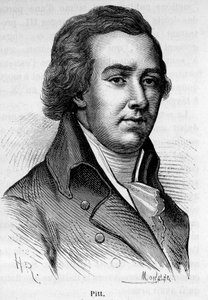 Portrét Williama Pitta mladého (1759-1806), bývalého britského ministra. od Unknown artist