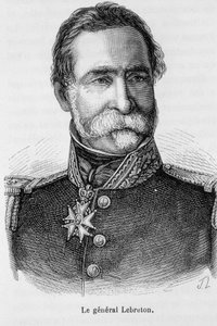Portrét francouzského generála Lebretona. od Unknown artist