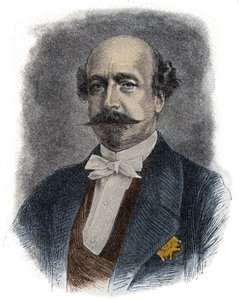 Portrét francouzského finančníka a politika Charlese de Morny dit Comte de Morny (nebo vévoda) (1811-1865), nevlastní bratr Napoleona III. od Unknown artist