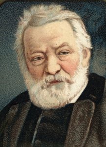 Portrét francouzského spisovatele Victora Huga (1802 - 1885). od Unknown artist