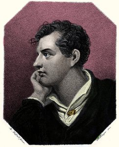 Portrét básníka George Gordona Byrona (1788-1824). od Unknown artist