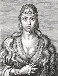princezna Joan Portugalská. Joana. Portrét. od Unknown artist