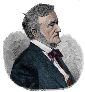RICHARD WAGNER (1813-1883) anglický skladatel - rytina od Unknown artist