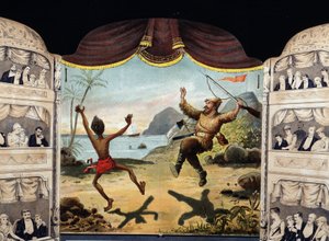 Robinson Crusoe a pátek od Unknown artist